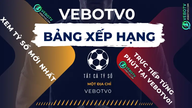 Kết quả bóng đá hôm nay được cập nhật nhanh chóng và chính xác theo thời gian thực tại VeboTV0