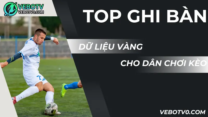 Danh sách top ghi bàn hôm nay với BXH vua phá lưới mới nhất tại VeboTV0, cập nhật liên tục theo từng giải đấu lớn như Ngoại hạng Anh, La Liga, Serie A.