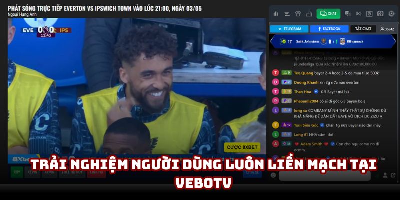 Trải nghiệm người dùng luôn liền mạch tại VeboTV Trải nghiệm người dùng luôn liền mạch tại VeboTV