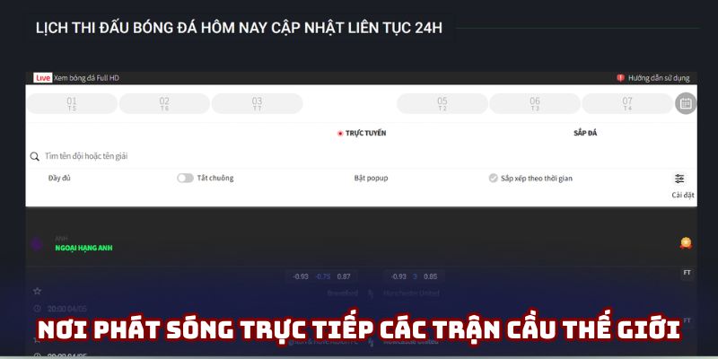 VeboTV và các giải đấu bóng đá thế giới phát sóng trực tiếp VeboTV và các giải đấu bóng đá thế giới phát sóng trực tiếp