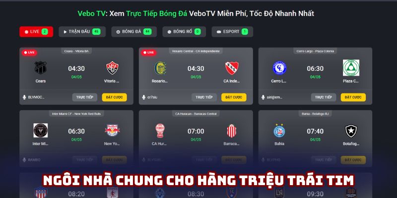Ngôi nhà chung cho hàng triệu trái tim Ngôi nhà chung cho hàng triệu trái tim