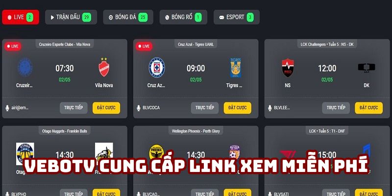 Nền tảng cập nhật link xem bóng đá không giật lag Nền tảng cập nhật link xem bóng đá không giật lag